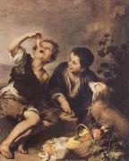 Bartolome Esteban Murillo The Pie Eaters Sweden oil painting reproduction